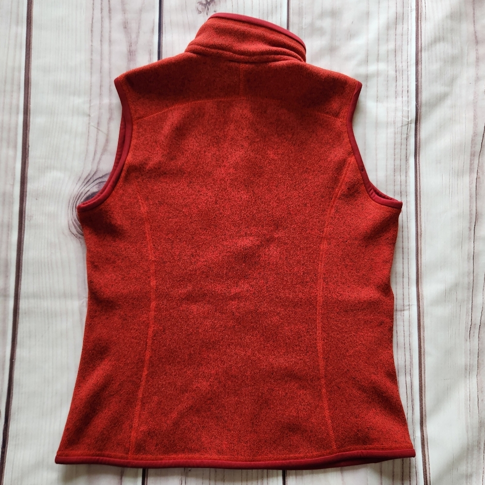 Patagonia "Better Sweater" Vest Red Delicious | Women's Size L - Picture 4 of 8